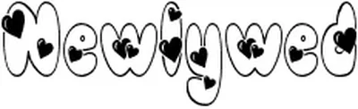Newlywed Font