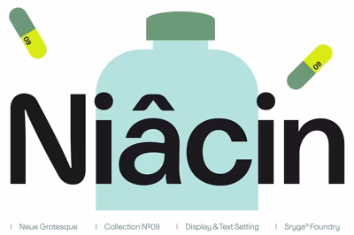Niacin Quirky Fun Sans Variable Font Free Download