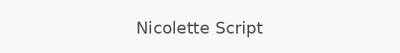 Nicolette Script