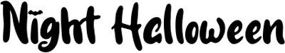 Night Halloween 2 Font