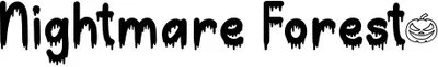 Nightmare Forest Font