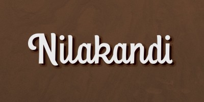 Nilakandi Font
