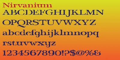 Nirvanium NB Font