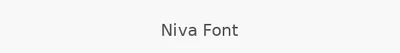 Niva Font