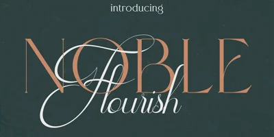 Noble Flourish Font