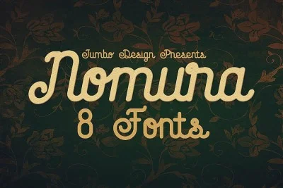 Nomura - Vintage Style Font