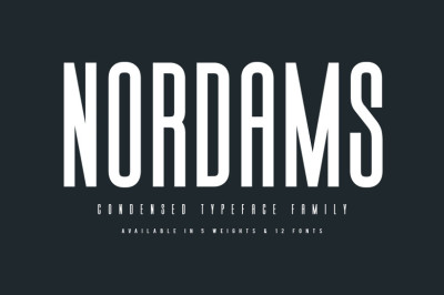 Nordams Font Nordams Font