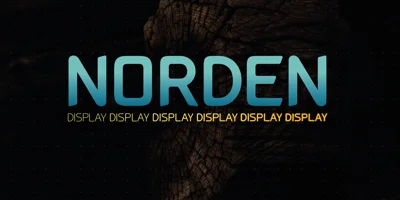Norden Display Font