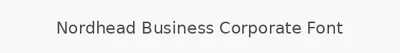 Nordhead Business Corporate Font