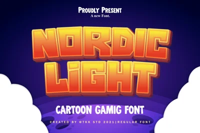 Nordic Light - Gaming Font