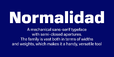 Normalidad Font Free Download