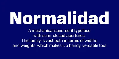 Normalidad Font