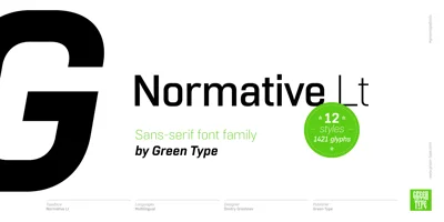 Normative Lt Font