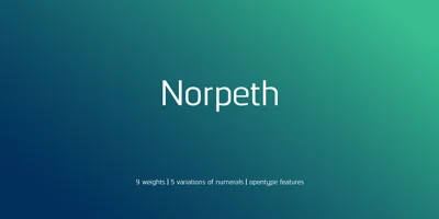 Norpeth Font