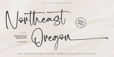 Northeast Oregon Font