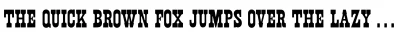 Northfork JNL Font