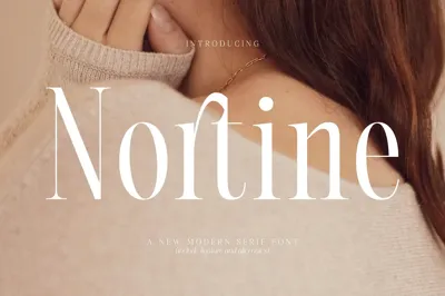 Nortine A New Modern Serif Font Free Download