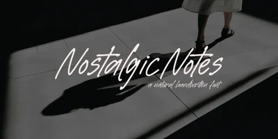 Nostalgic Notes Font