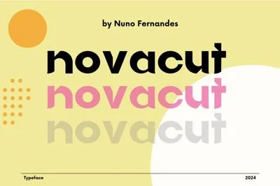 NovaCut - Typeface