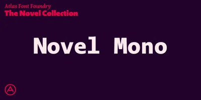 Novel Mono Pro Font