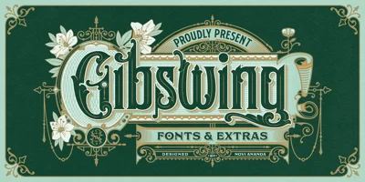 NS Gibswing Font