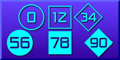 Numbers Style One Font