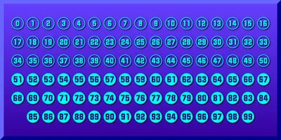 Numbers Style Two Font