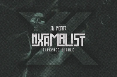 NXRMALIST Typeface Bundle [6 Fonts]