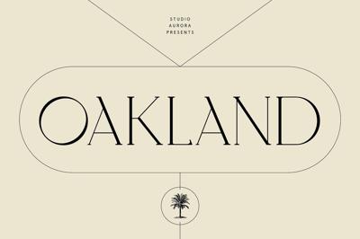 Oakland – Decorative Display Serif Free Download