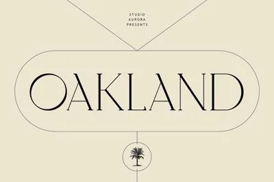 Oakland – Decorative Display Serif Font