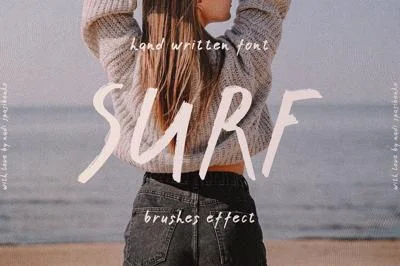 Ocean Surf Hand Written Font