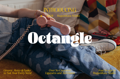 Octangle - Retro Y2K Typeface Free Download