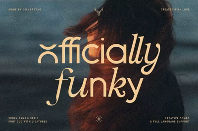 Officially Funky - Modern Font Duo Free Download