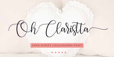 Oh Claristta Font