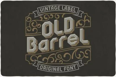 Old Barrel typeface