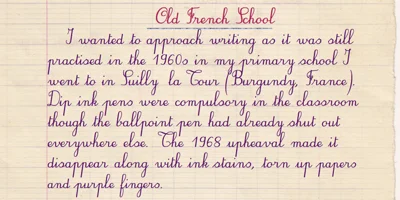 Old French School Font