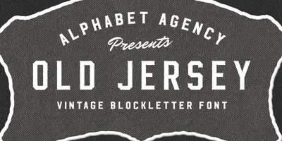 Old Jersey Font