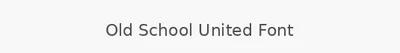 Old School United Font