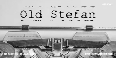 Old Stefan Font