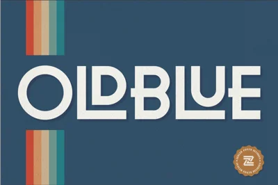 OLDBLUE Font