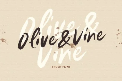 Olive Vine Font
