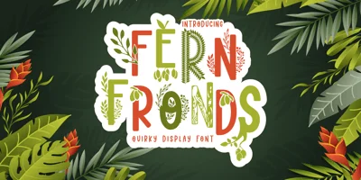 OliveGreen Mono Font