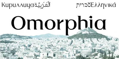 Omorphia Font