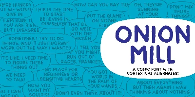 Onion Mill Font