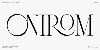 Onirom Font