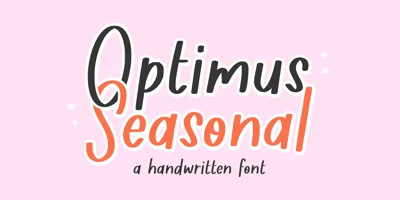 Optimus Seasonal Font