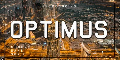 Optimus Font