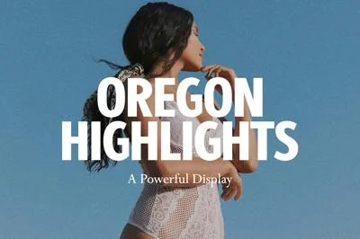 Oregon Highlights headliner Font