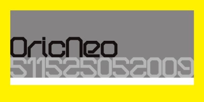 OricNeo Font