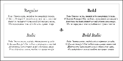 Original Garamond Font